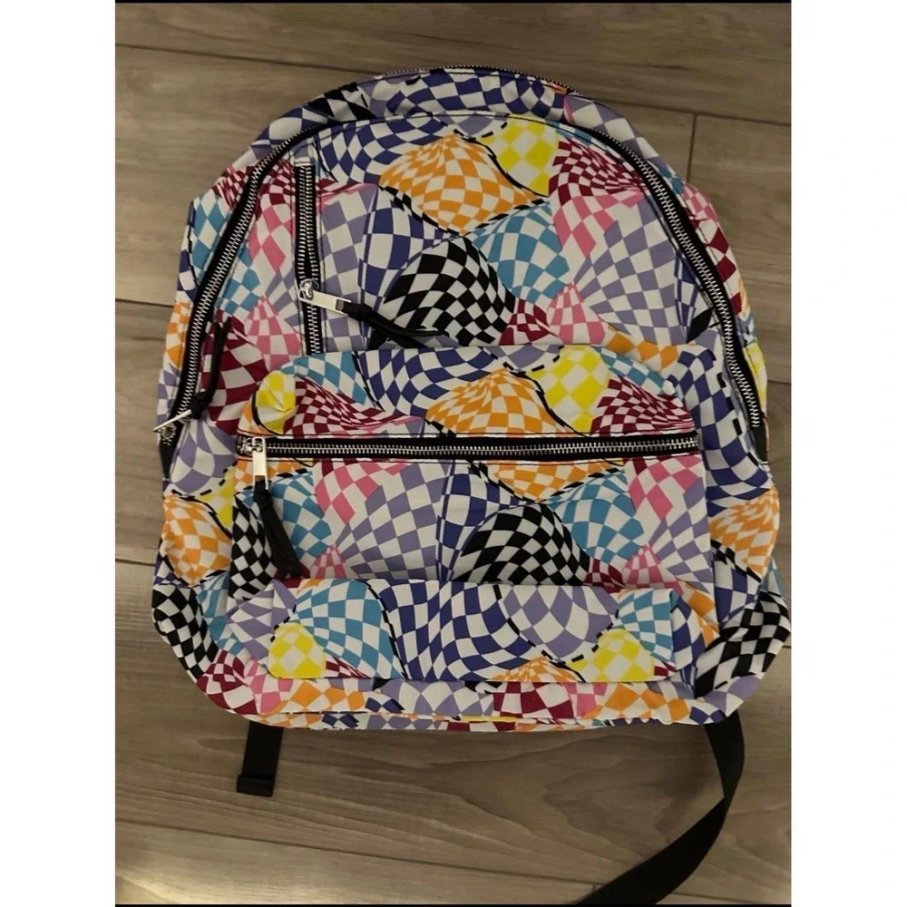 Multi‎ checker Book bag